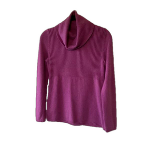 Banana Republic Luxury Cashmere Blend Cowl Neck Sweater S